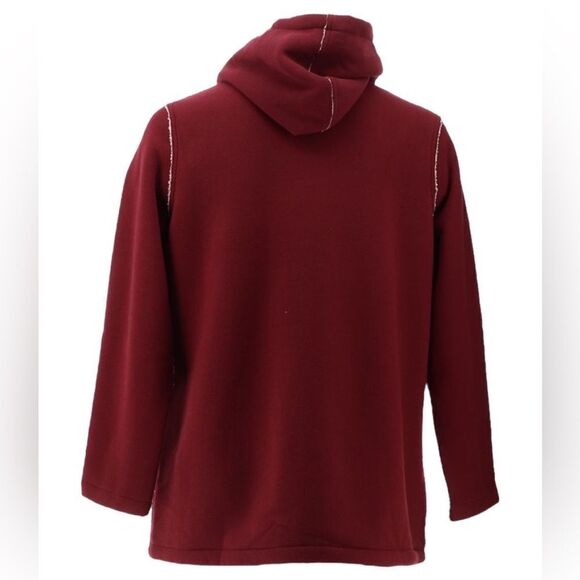 Susan Graver Weekend Reversible Polar Fleece & Sherpa Coat - Picture 4 of 5